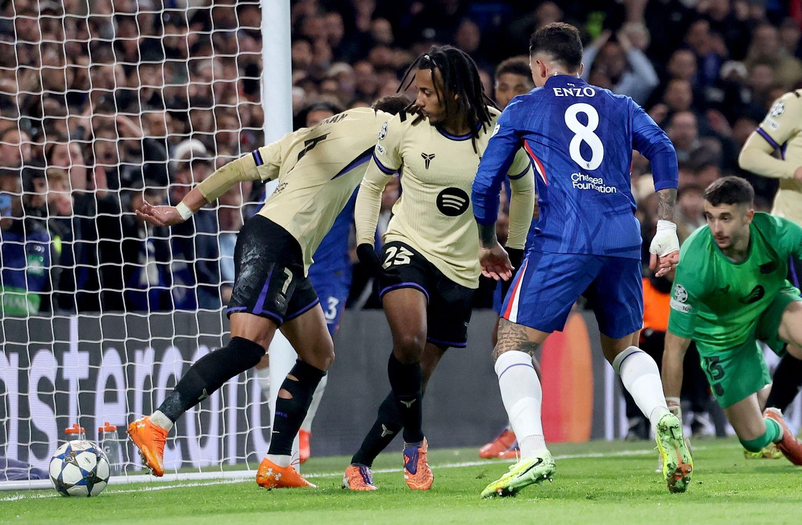 Las fotos del Chelsea-Barcelona