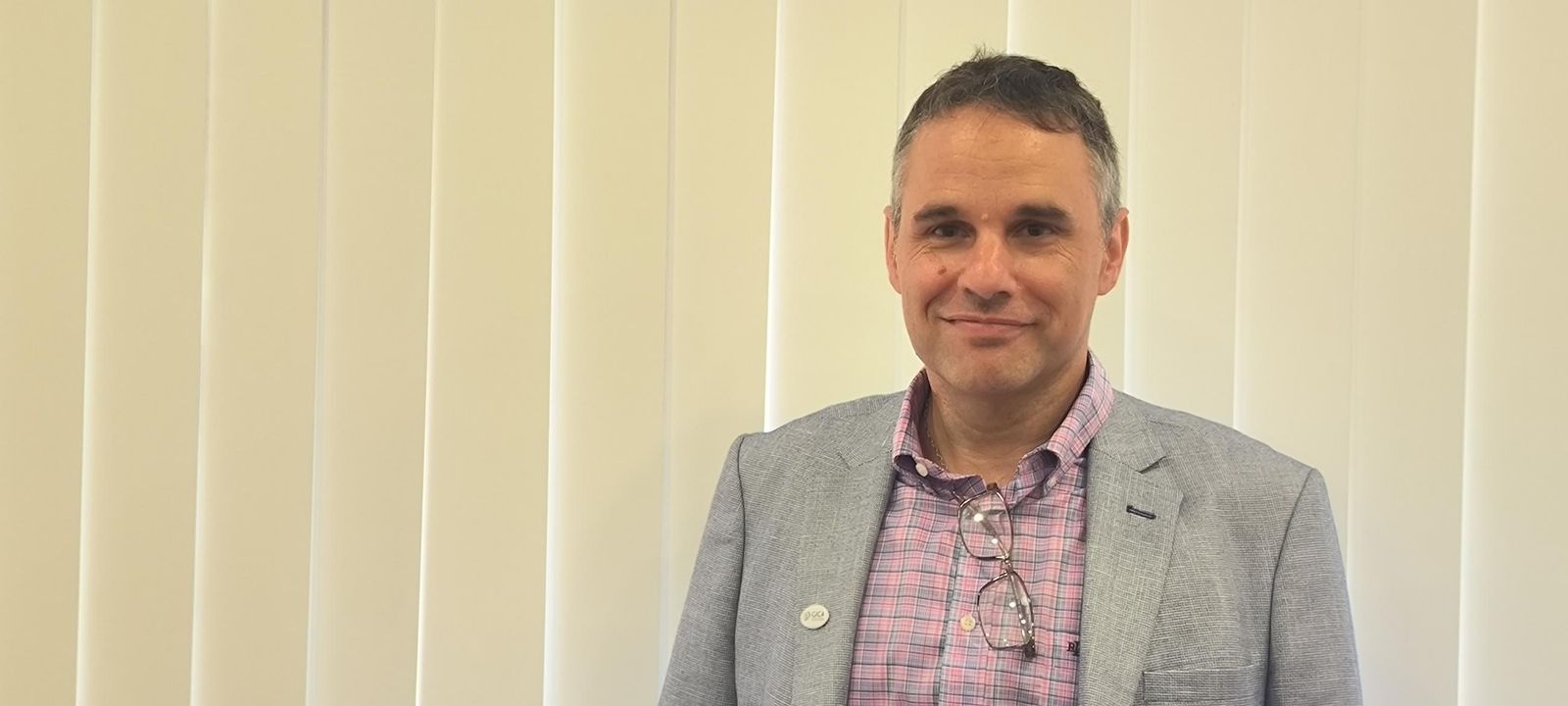 El presidente de la Asociación de Gestores Inmobiliarios de la provincia de Cádiz (GICA), Lucas Carrasco