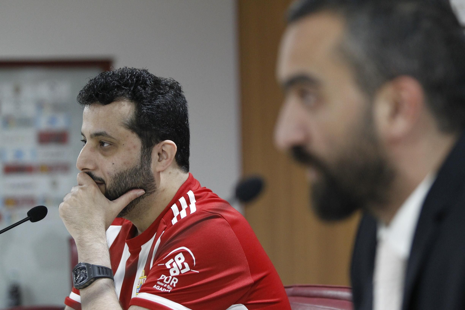 Fotogalería rueda de prensa dueño U.D. Almería, Turki Al-Sheik