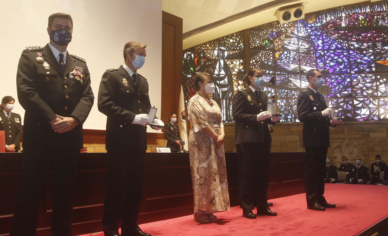 Celebración del Día de la Policía Nacional, en imágenes.