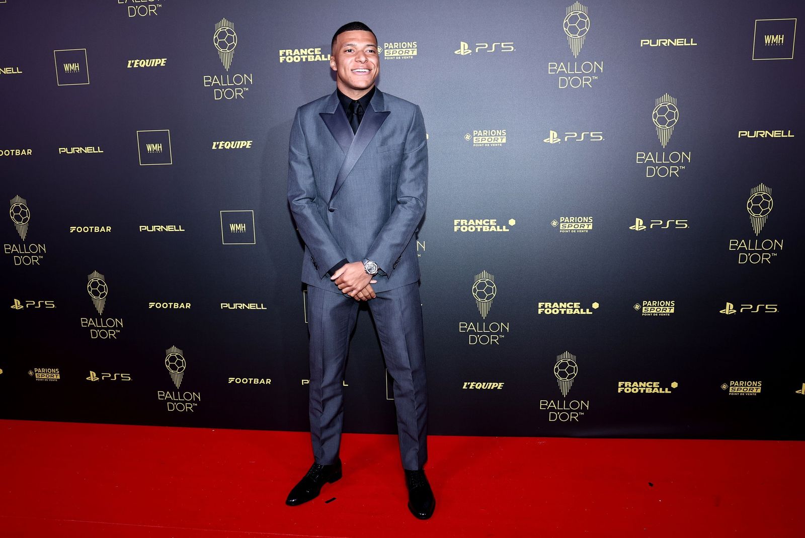 Las fotos del Balón de Oro