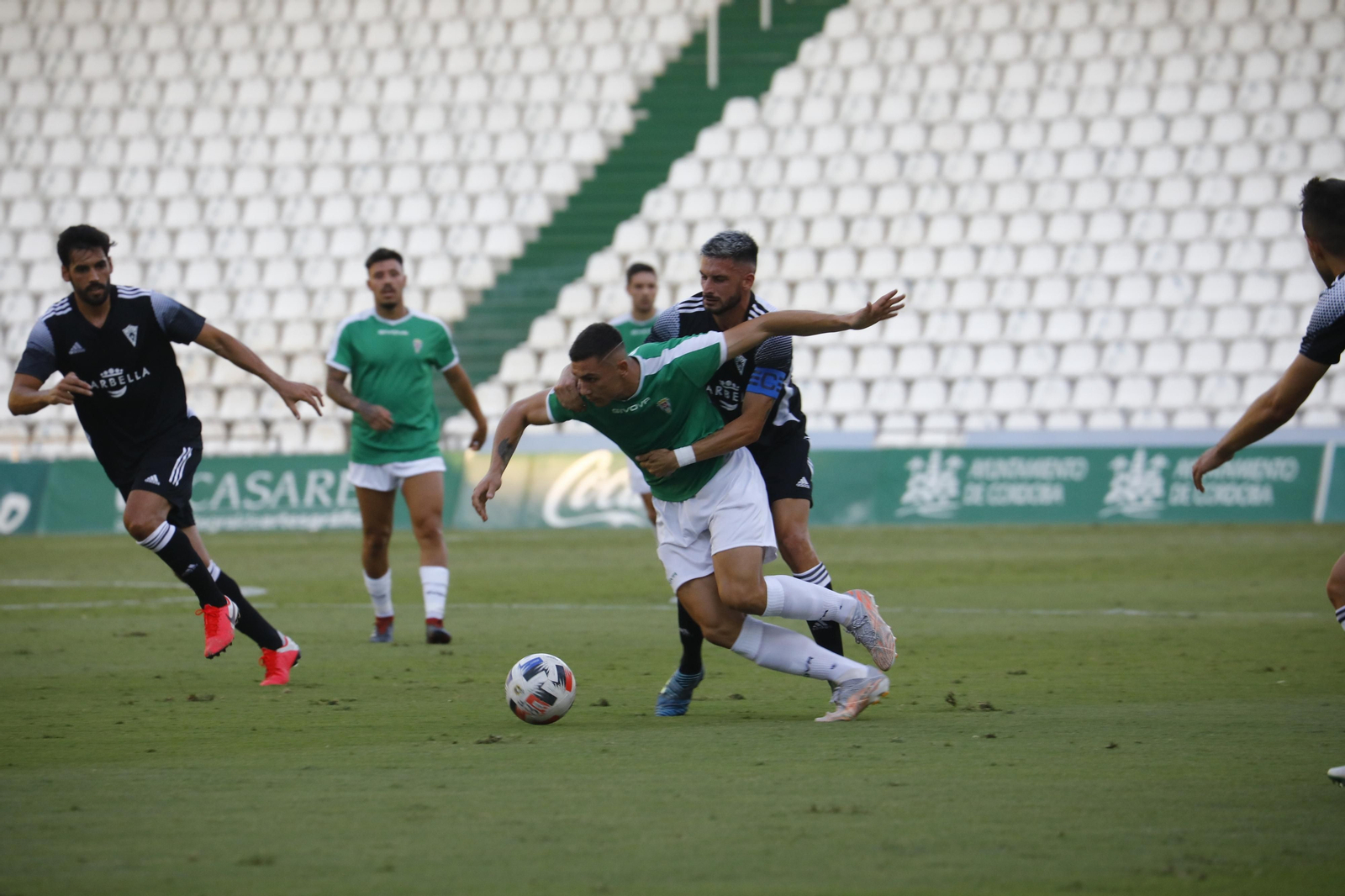 El amistoso entre el Córdoba CF y el Marbella, en imágenes