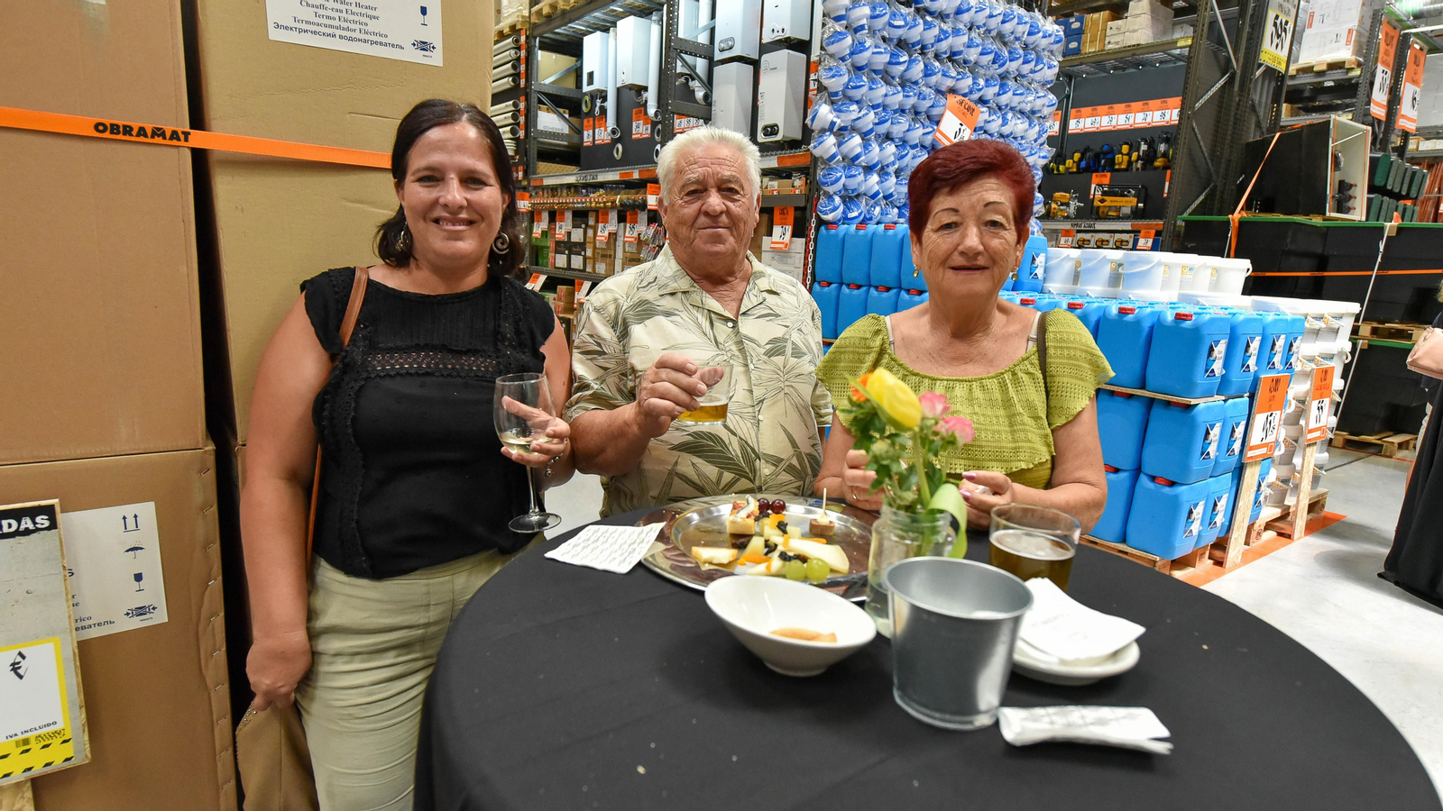 Las fotos de la inauguración de Obramat en Palmones