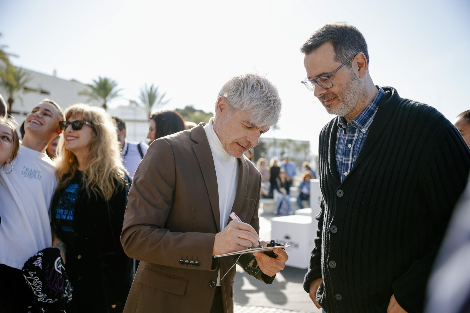imágenes del photocall del South Series en la caleta el domingo 27