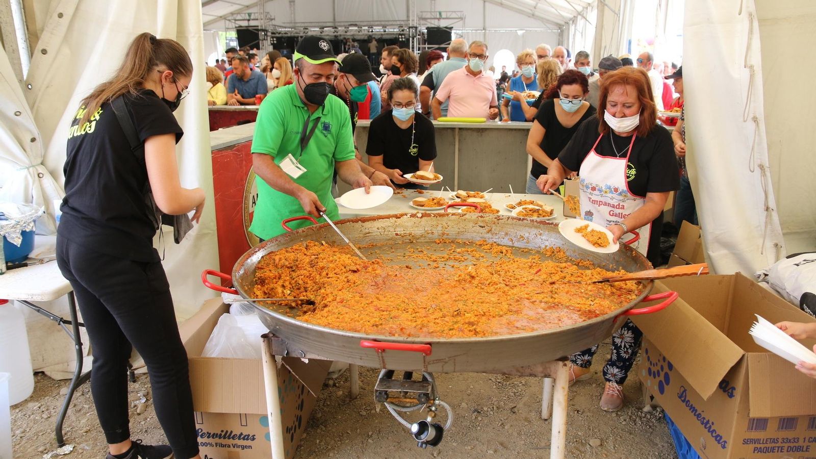 Arroz gigante para cientos de personas este sábado en Albox.