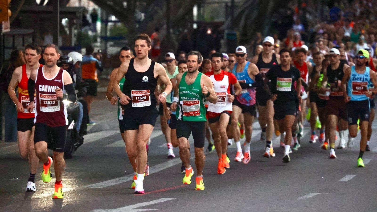 Las mejores fotos de la Maratón de Málaga 2024