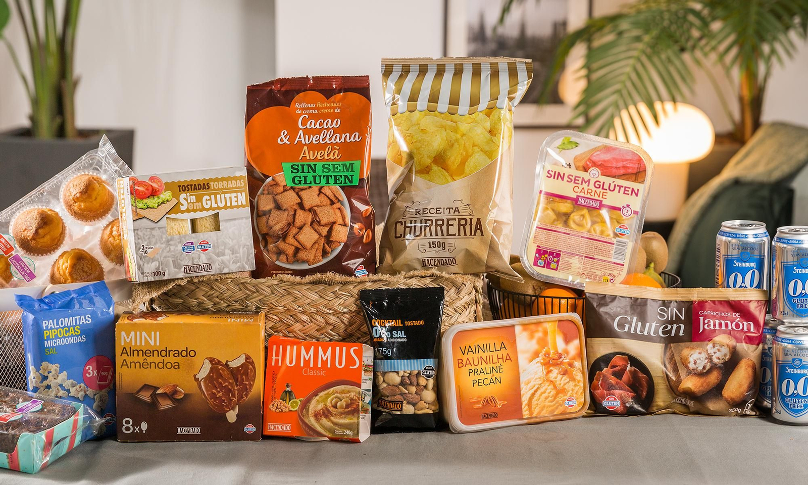 Productos sin gluten que ofrecen los establecimientos de Mercadona.