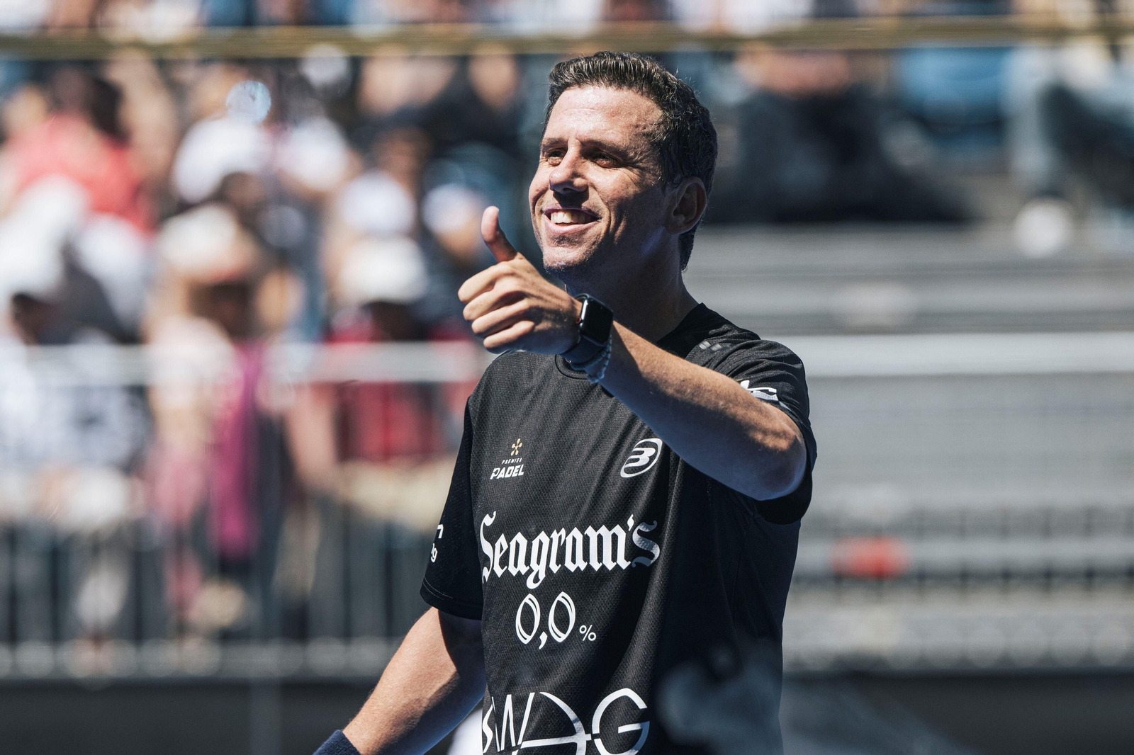 Las mejores imágenes de las semifinales de pádel en el Estadio de la Cartuja