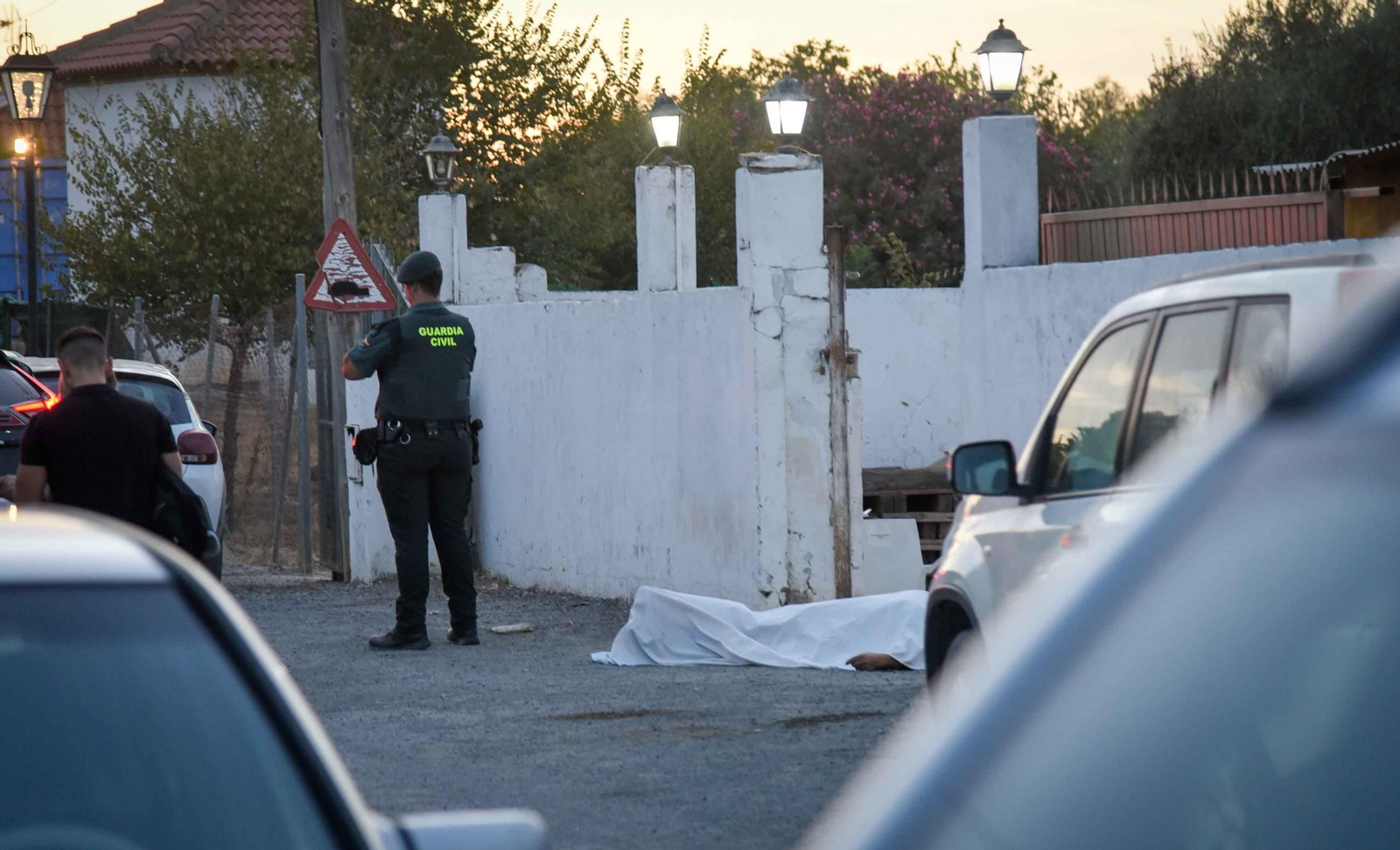 Dos muertos y un herido en un tiroteo en una urbanización de Carmona