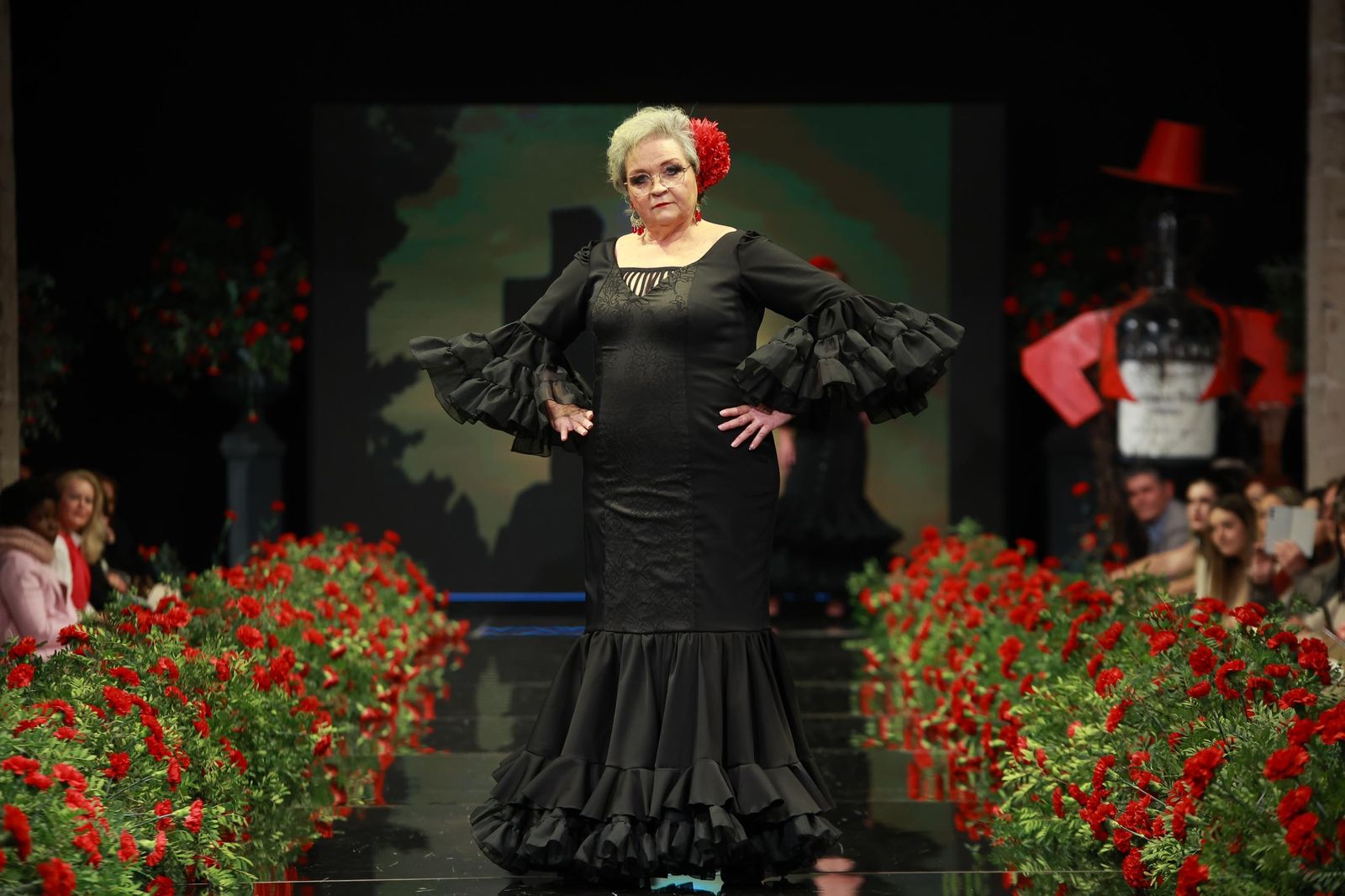 Desfile Mujeres con Solera de Javier del Álamo en la Pasarela Flamenca Jerez Tío Pepe 2023