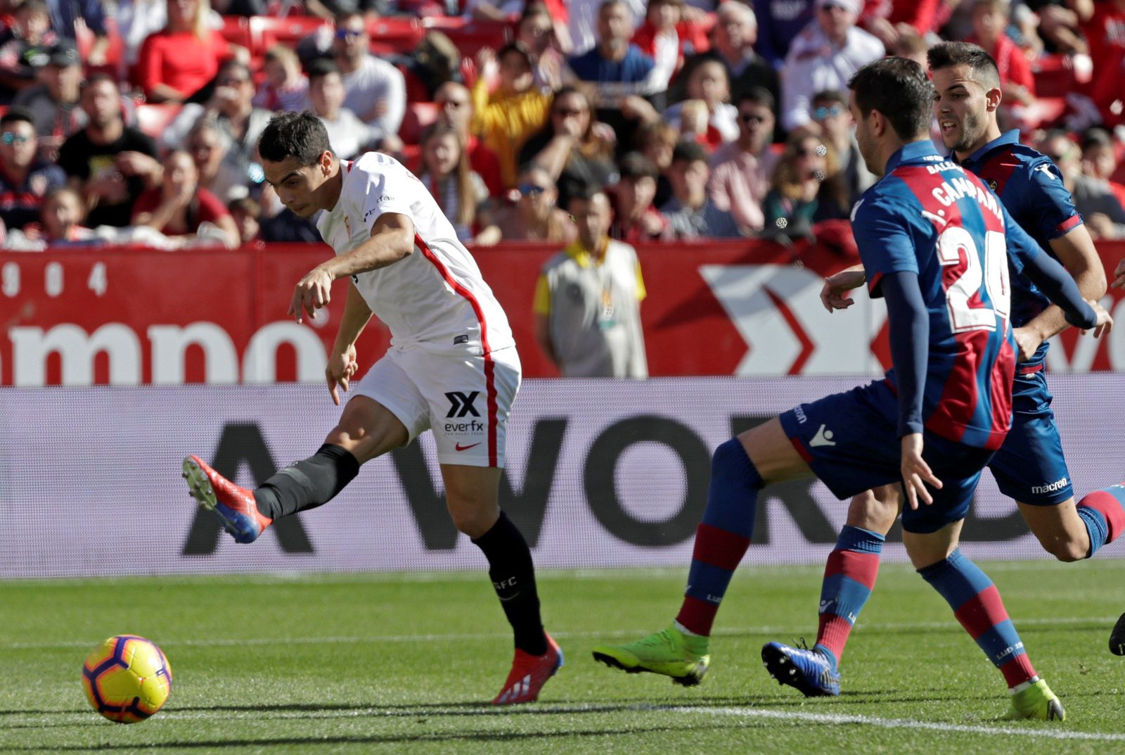 Las imágenes del Sevilla FC - Levante