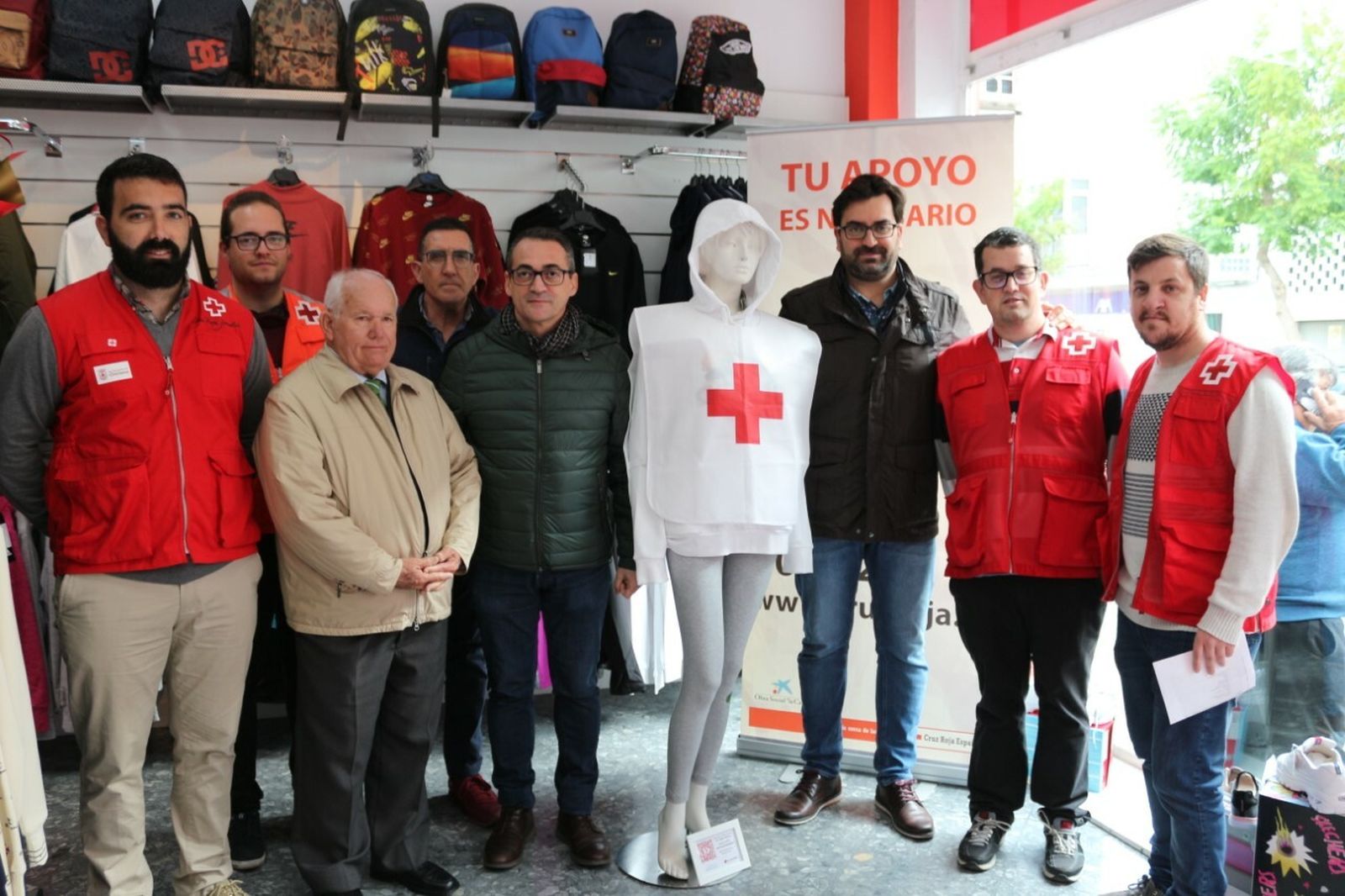 Foto de grupo para promocionar la campaña.