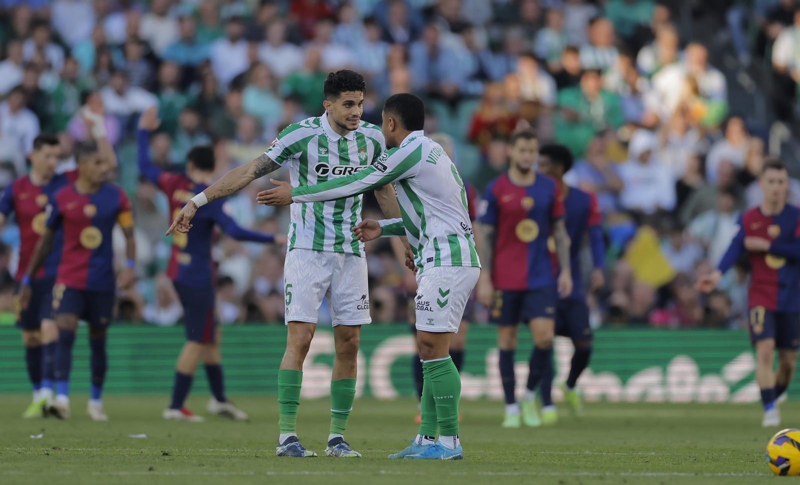 Las fotos del Betis - Barcelona