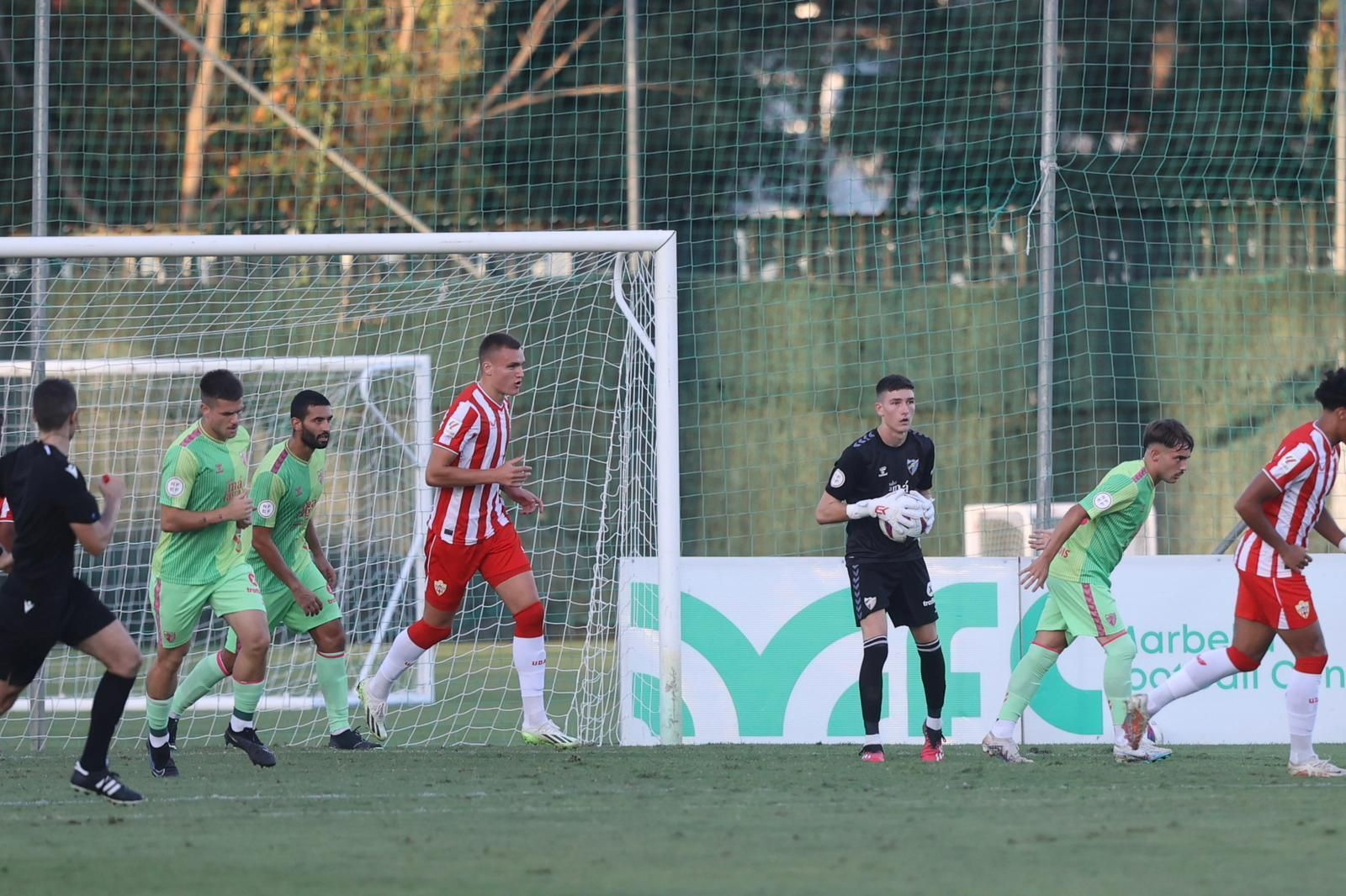 El Málaga-Almería, en imágenes