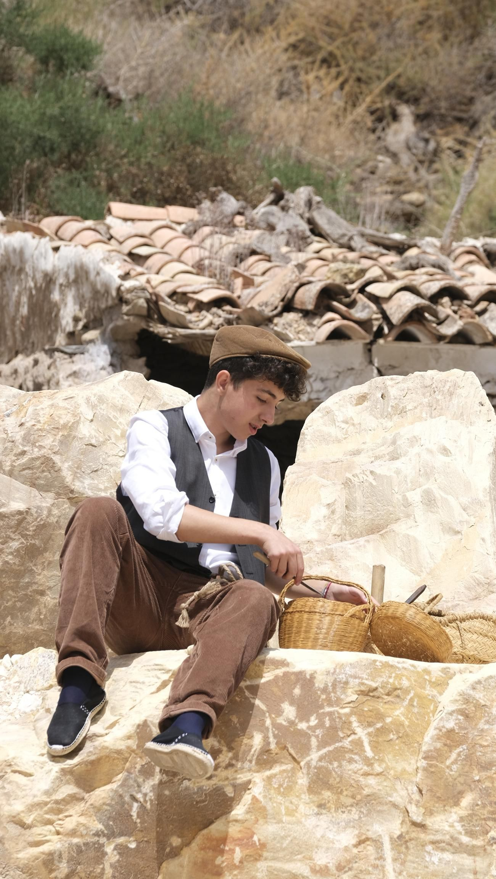 Imágenes de la recreación histórica Canteros y Caciques, en Macael