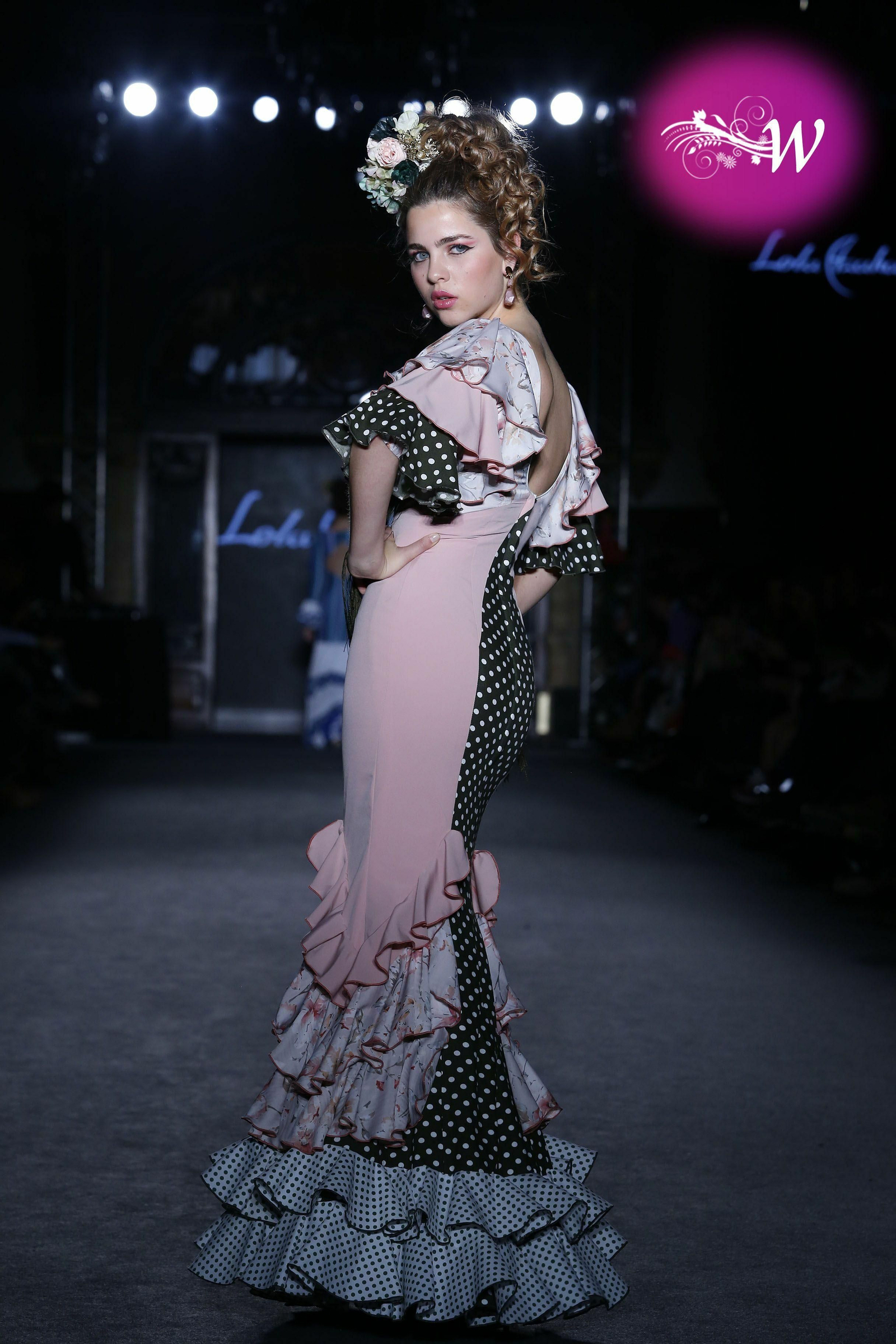 Lola Azahares en We Love Flamenco 2020, todas las fotos del desfile