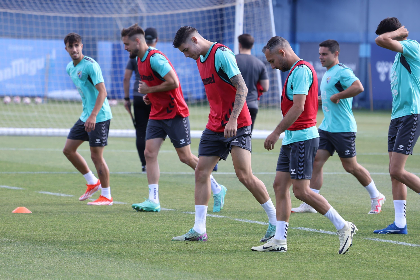 El Málaga CF no baja el ritmo antes de jugar ante el Real Madrid Castilla
