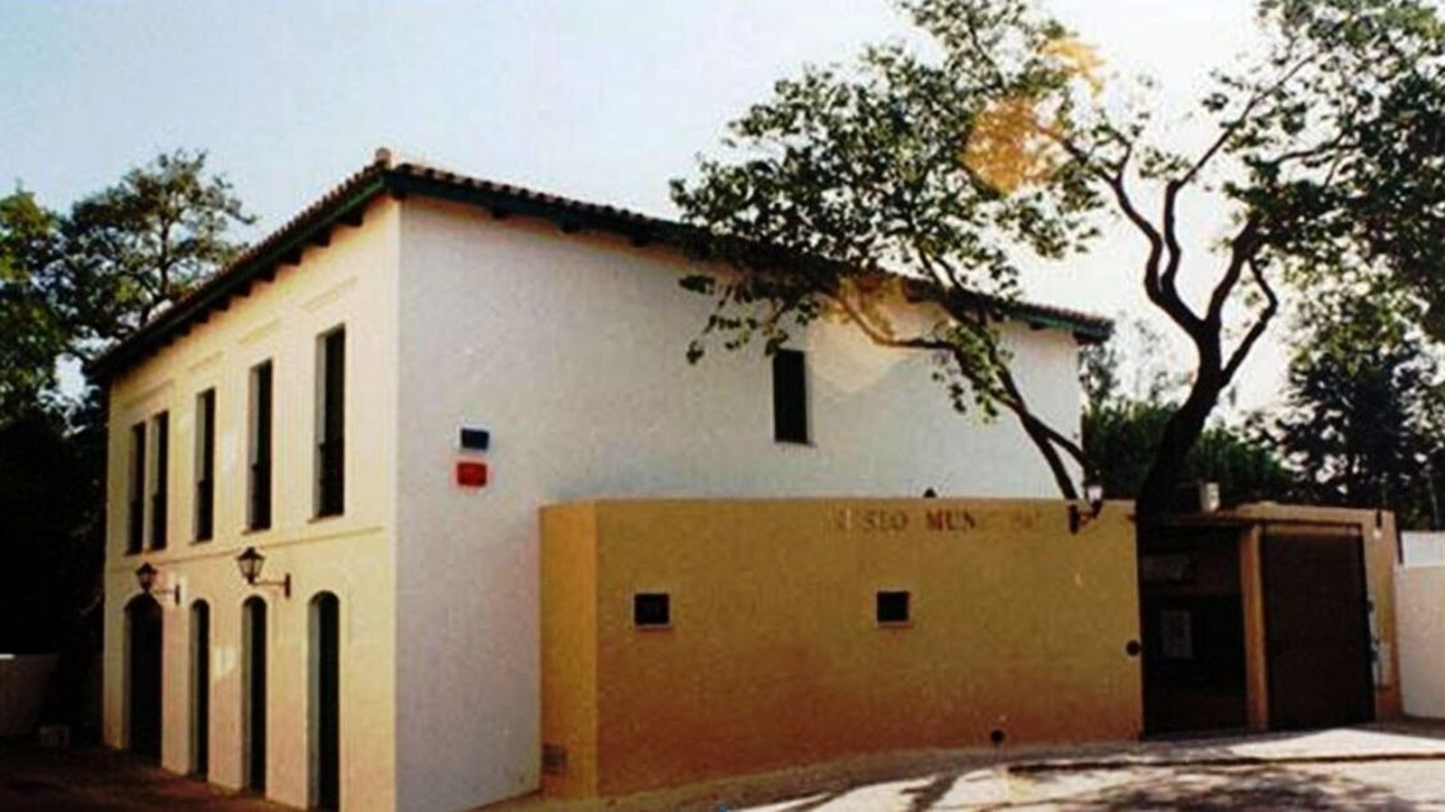 El museo en su primer emplazamiento