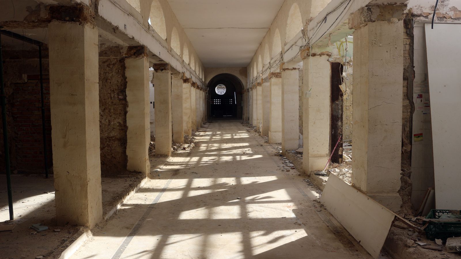 Obras en el Mercado de Abastos de Puerto Real