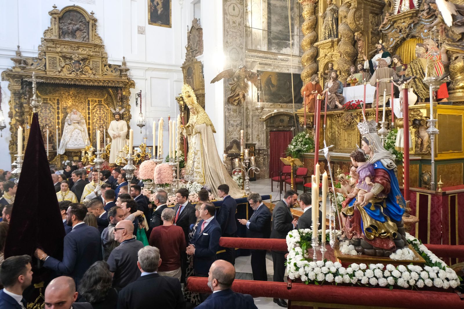 Traslado titulares Hdad. del Carmen a la Iglesia de los Terceros