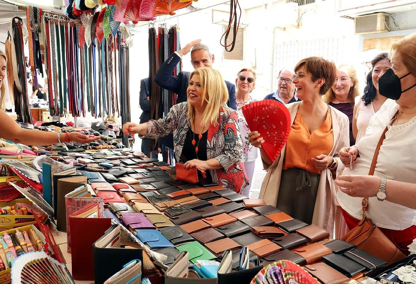Visita a Jerez de Isabel Rodríguez, ministra de Política Territorial y portavoz del Gobierno