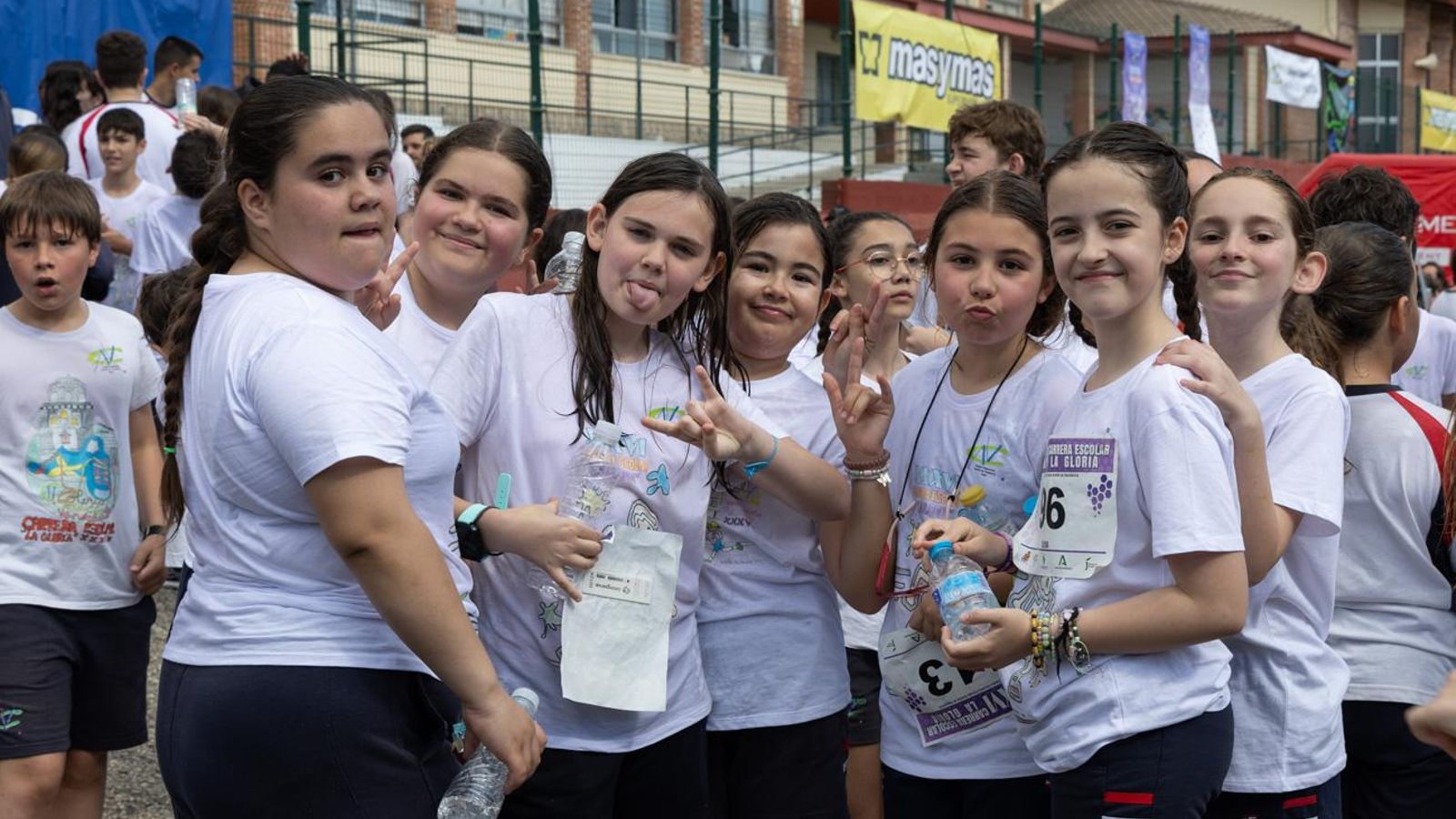 La carrera escolar de “La Gloria” que aúna inclusión y solidaridad, en imágenes