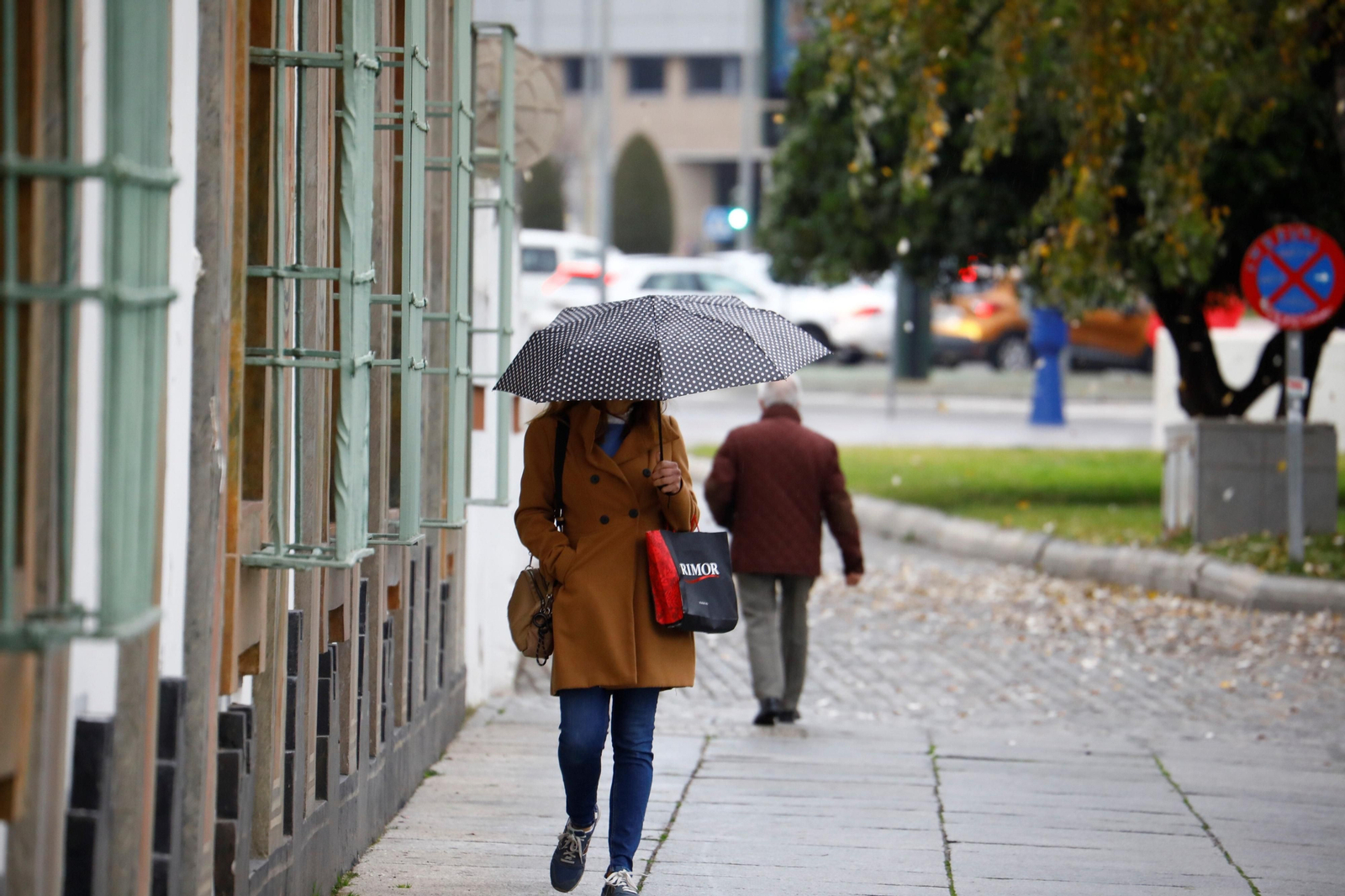 La lluvia vuelve a Córdoba con el paso de la borrasca Hipólito, en imágenes