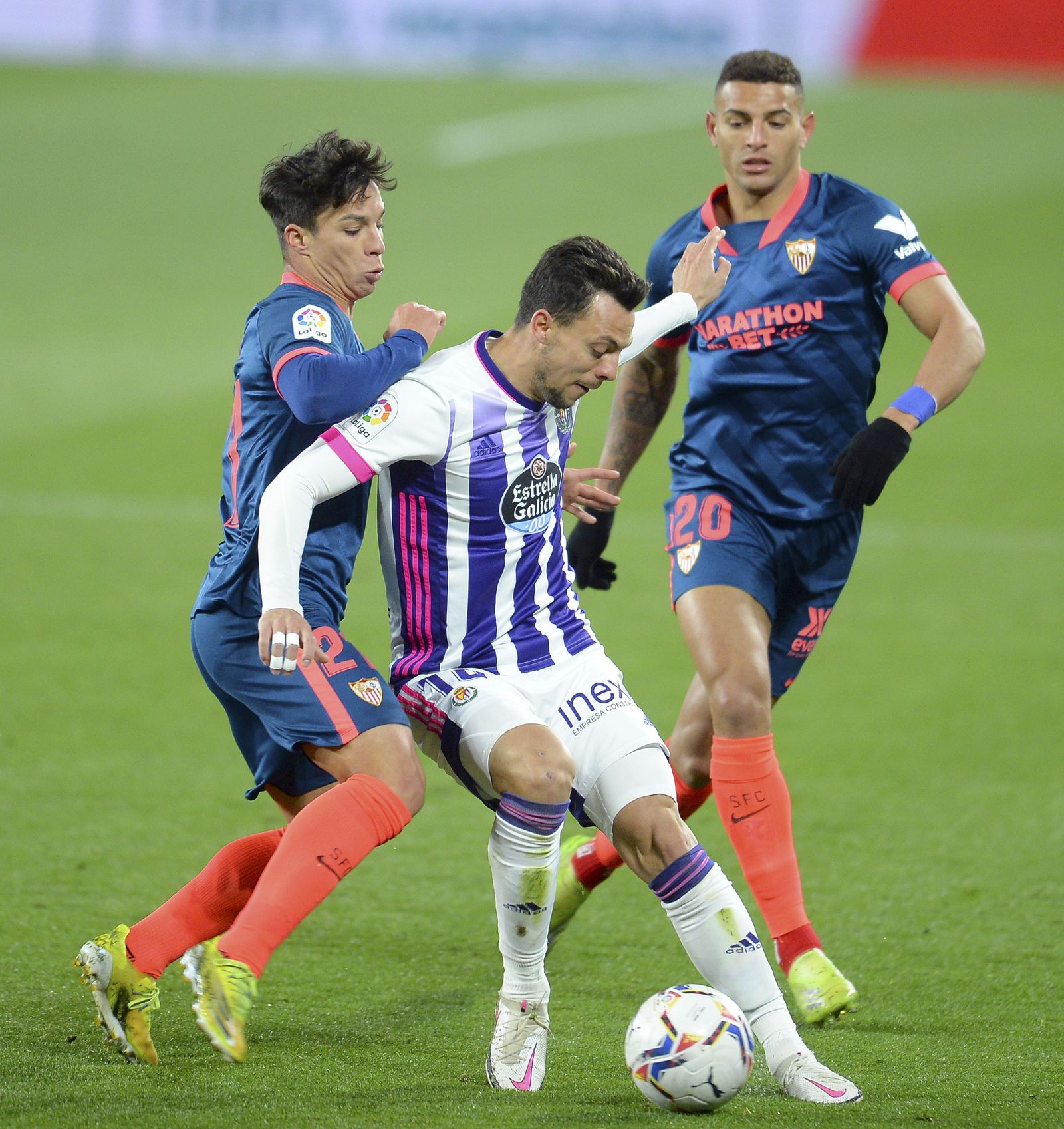 Valladolid-Sevilla, en fotos