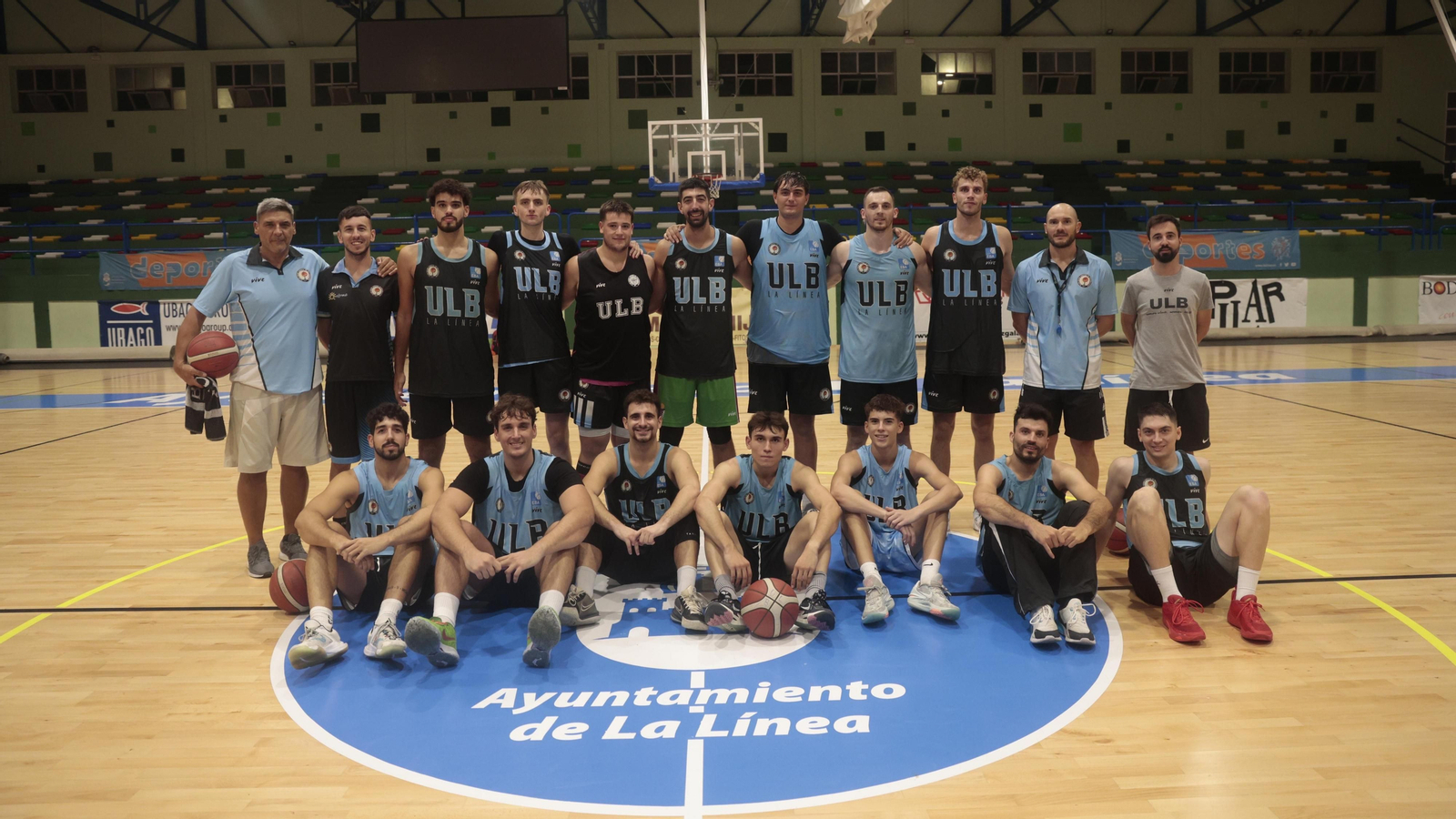 Las fotos del entrenamiento del ULB en el pabellón de la Línea