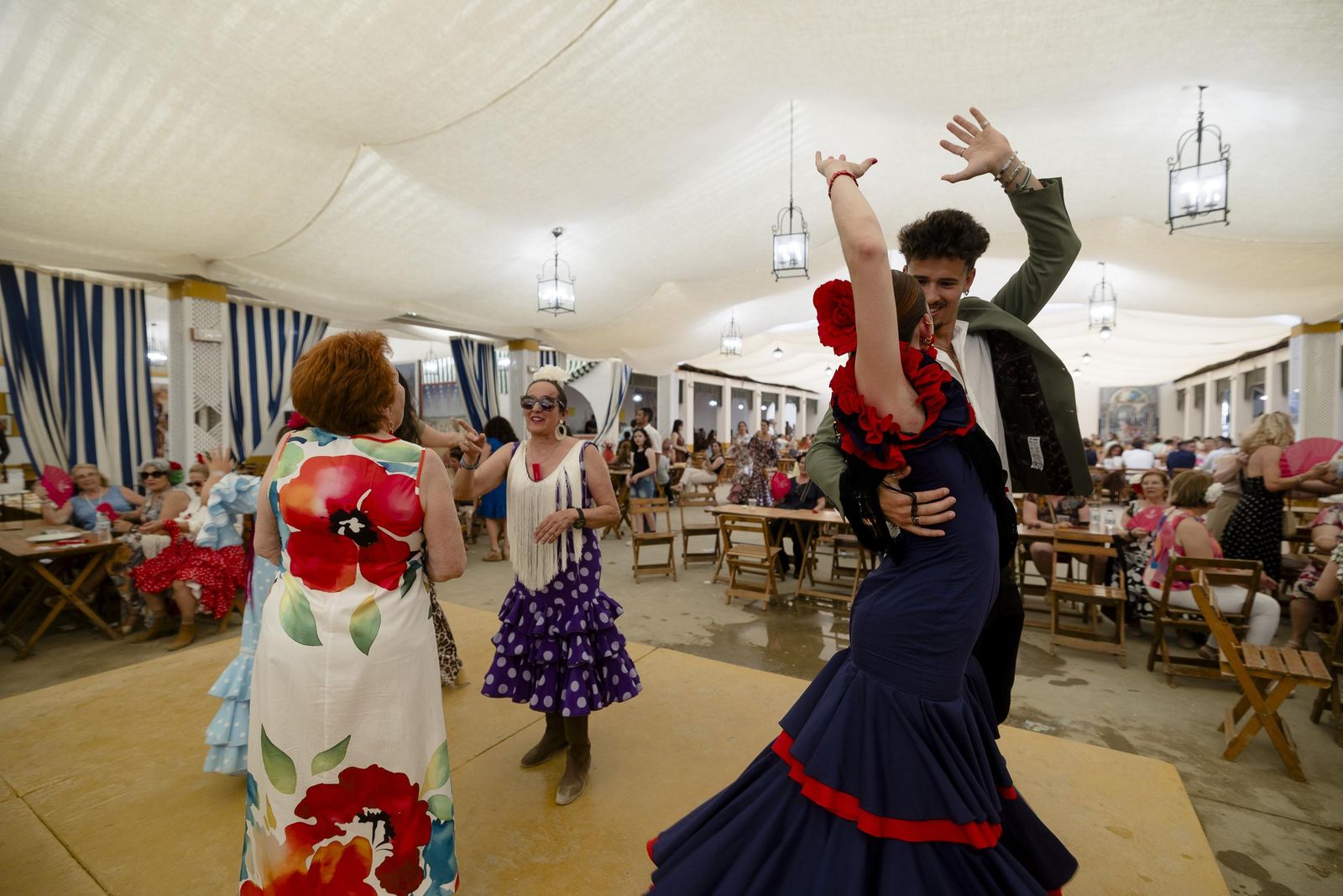 Las imágenes del viernes en la Feria de El Puerto de Santa María 2025