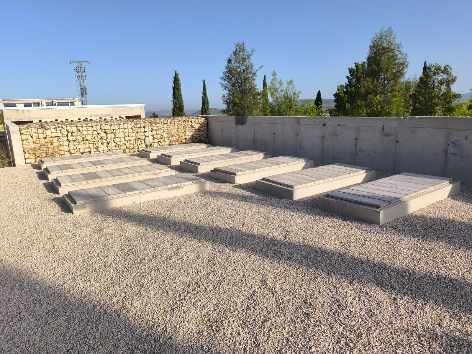 Tumbas del ceenterio musulmán de Lucena. Tumbas del ceenterio musulmán de Lucena.