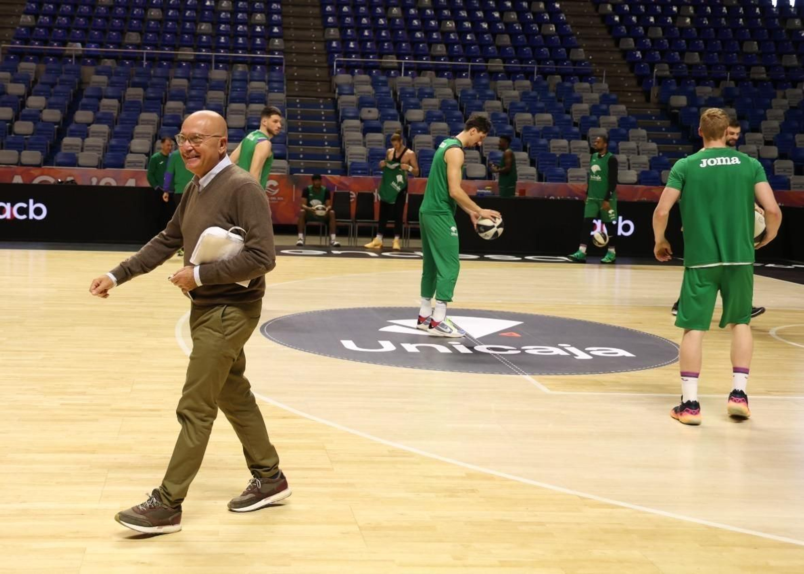 El Unicaja prueba el Carpena en modo Copa del Rey El Unicaja prueba el Carpena en modo Copa del Rey
