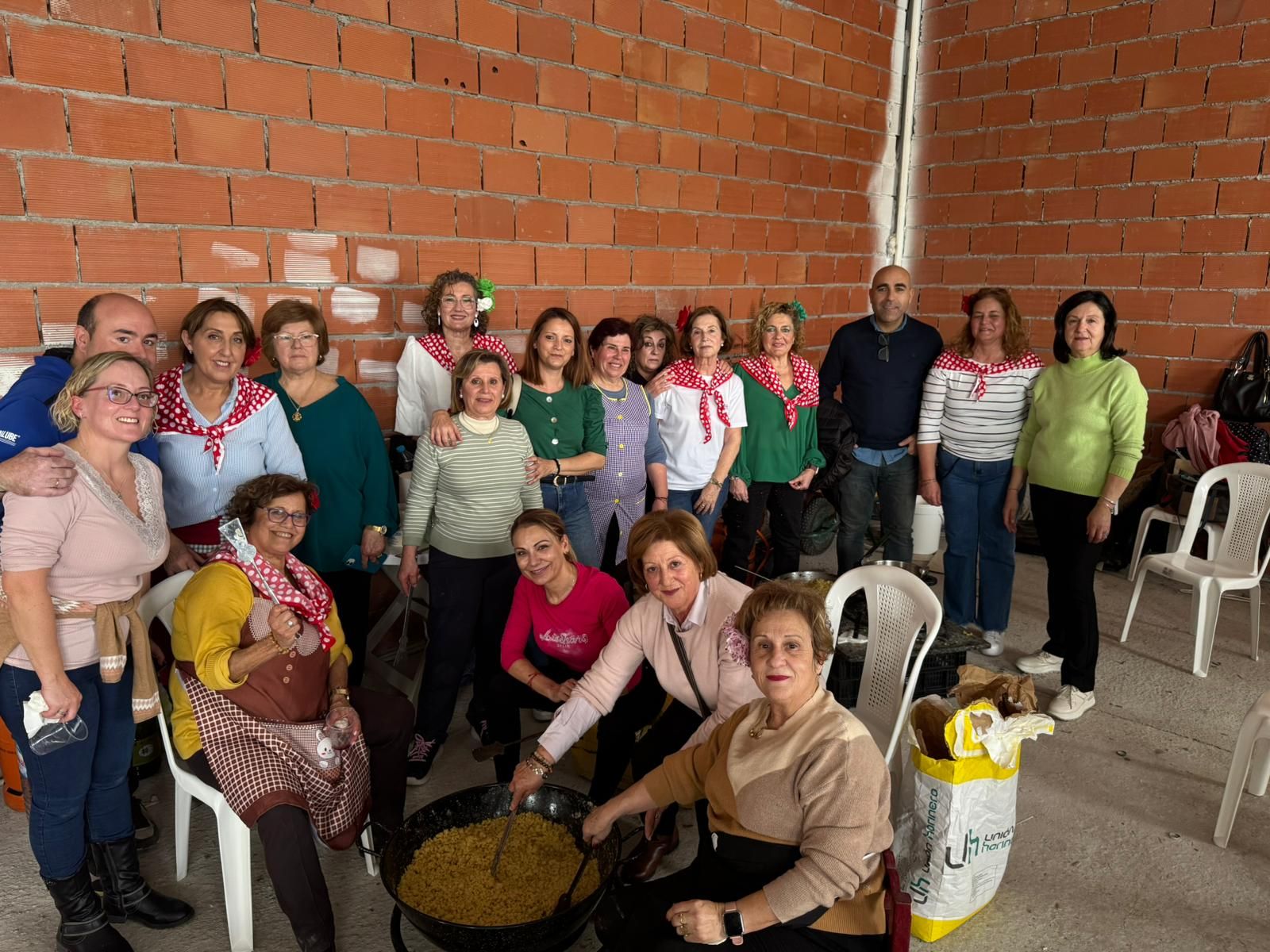 Las mujeres de la Asociación de Fibromialgia siempre participan en todas las actividades.