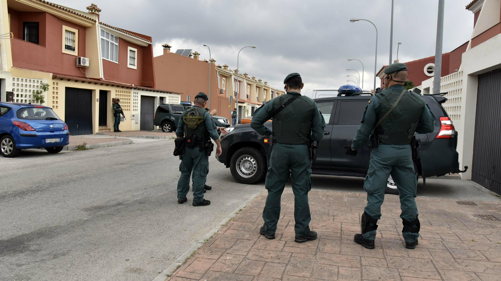 Uno de los registros que los agentes realizaron en la operación