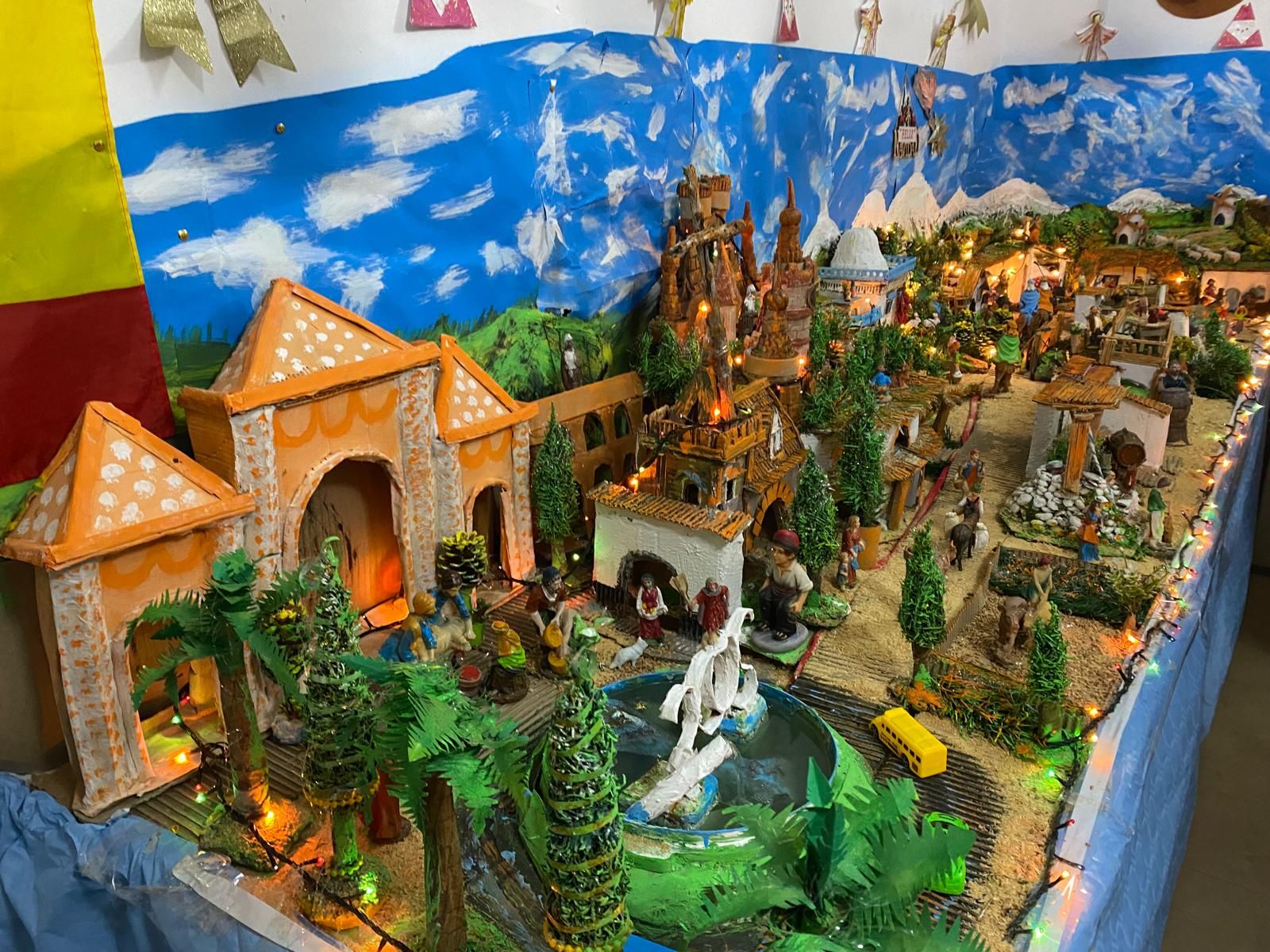 Artesanía, tecnología y efectos especiales: así es el ganador del certamen de belenes de Vícar