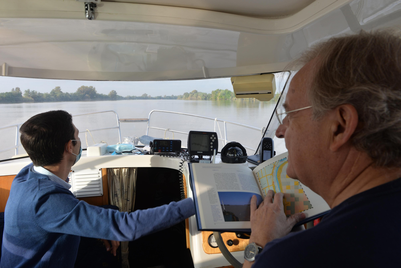 Travesía en barco por el Guadalquivir