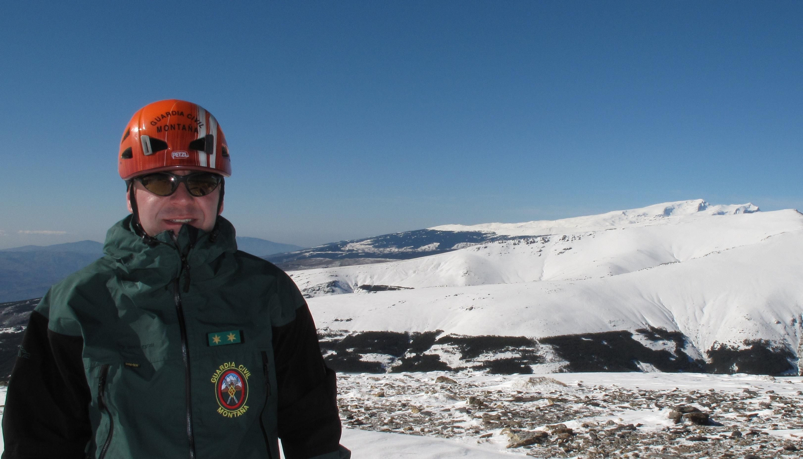 El capitán jefe Rubén Santos.