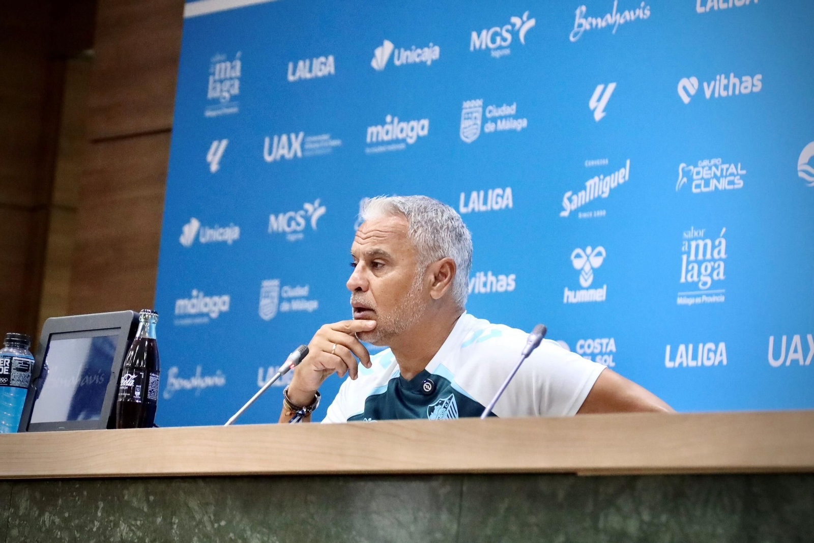 El paso de Sergio Pellicer por el Málaga CF, en fotos