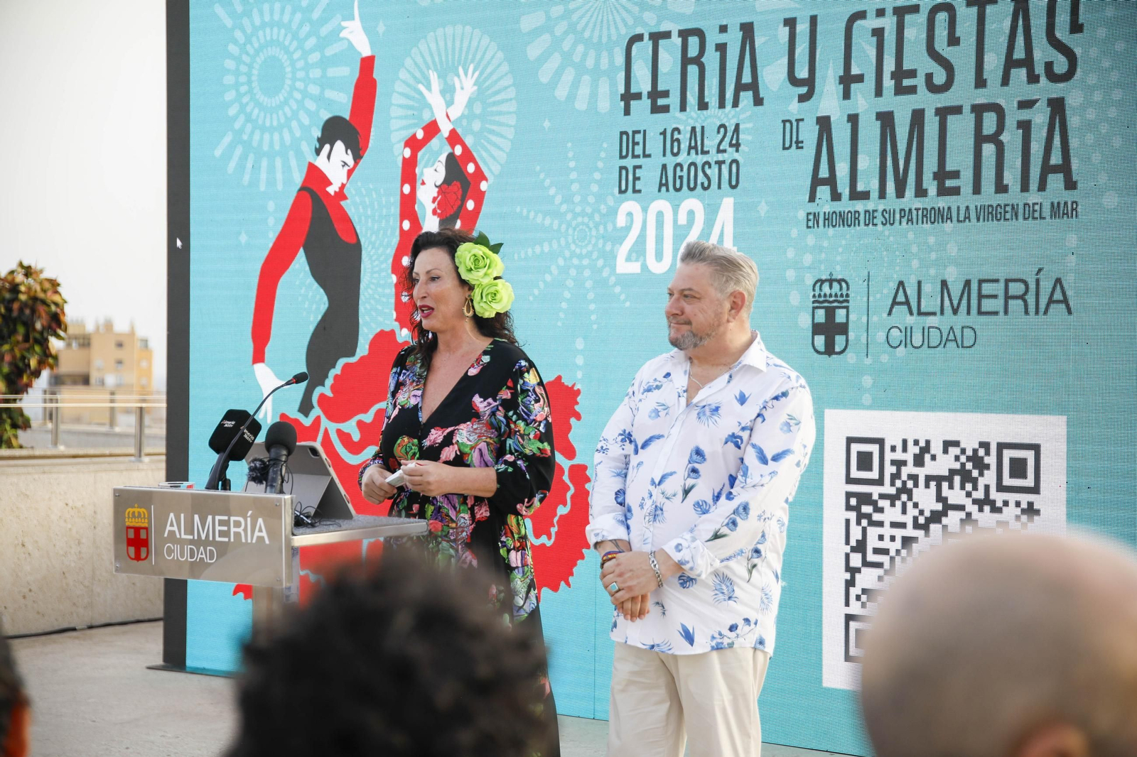 Presentación de la Feria de Almería 2024 en honor de la Virgen del Mar, en imágenes