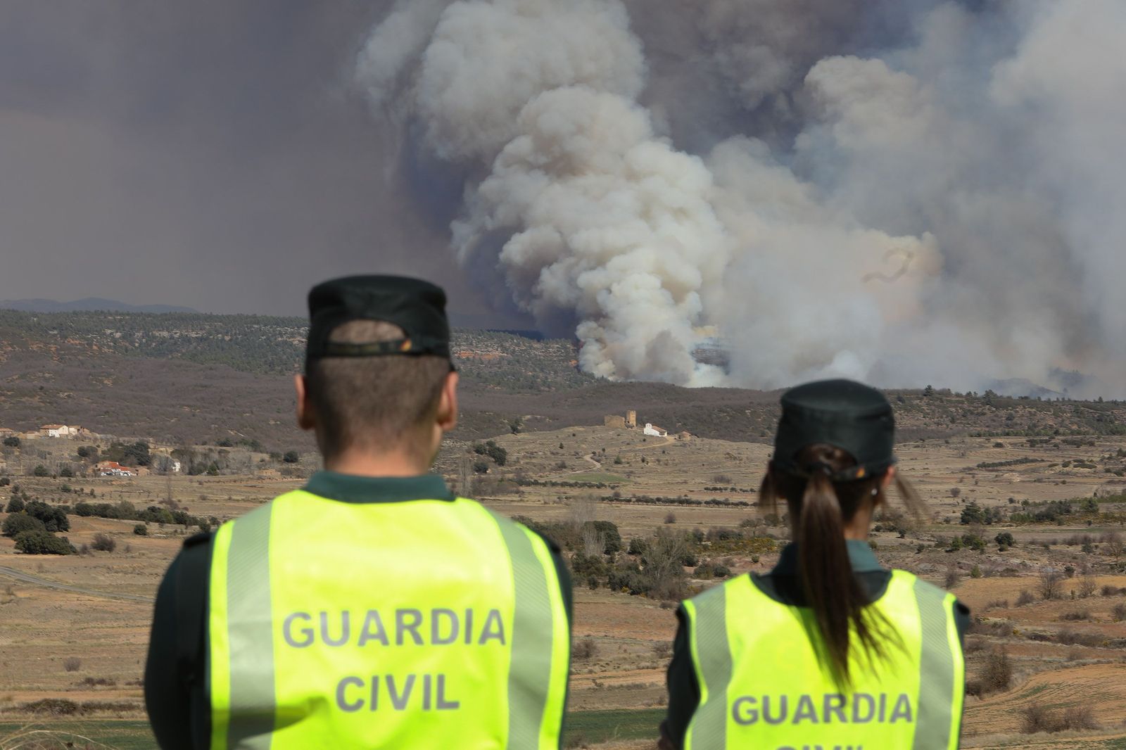 La Guardia Civil ha detenido a un varón acusado de provocar un incendio forestal en Paterna del Río.
