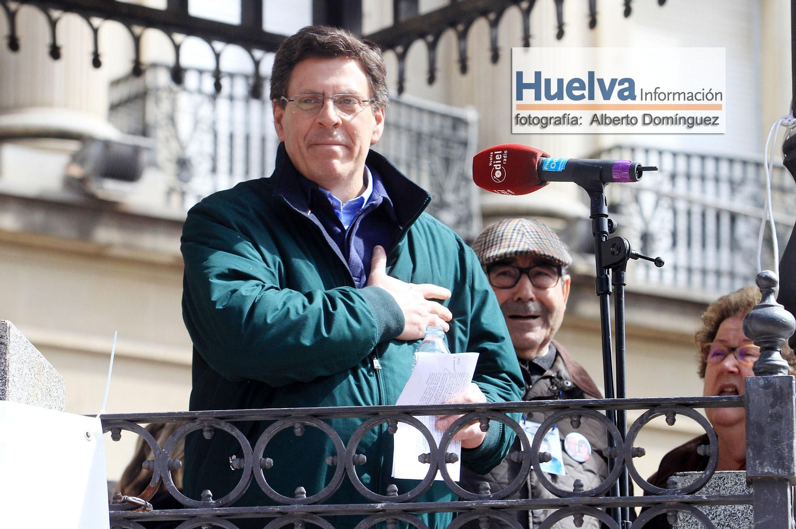 Imágenes de la manifestación contra la derogación de la prisión permanente revisable celebrada en Huelva