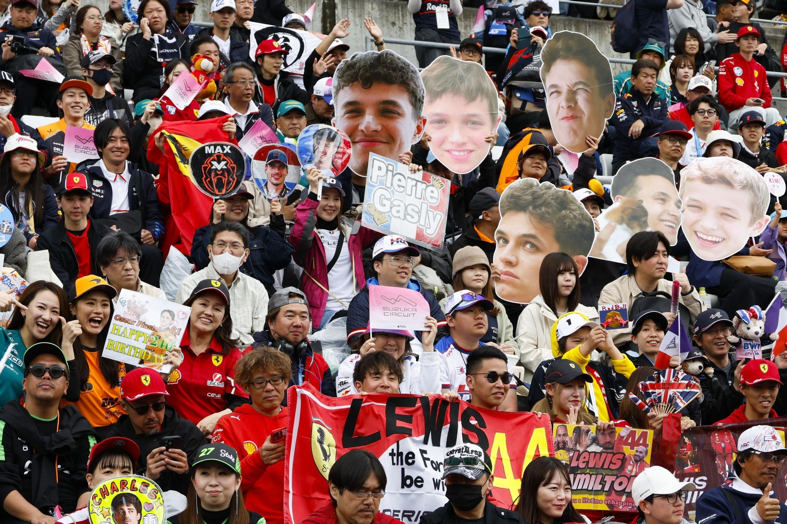 Las mejores fotos del Gran Premio de Japón de Fórmula 1