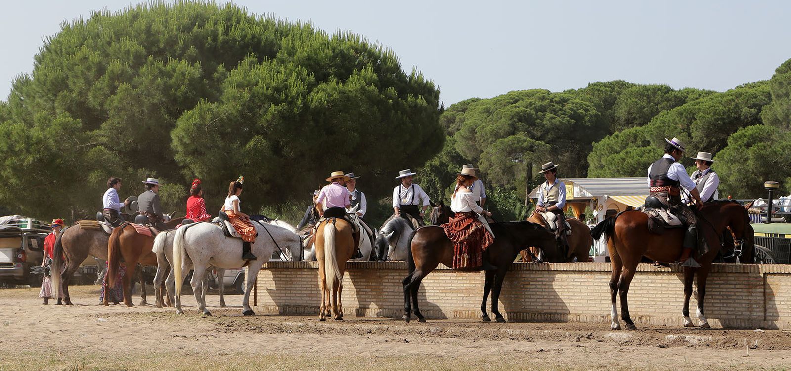 Las imágenes de la segunda jornada de camino de la Hermandad de Jerez