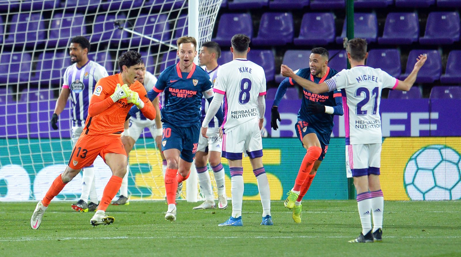 Valladolid-Sevilla, en fotos