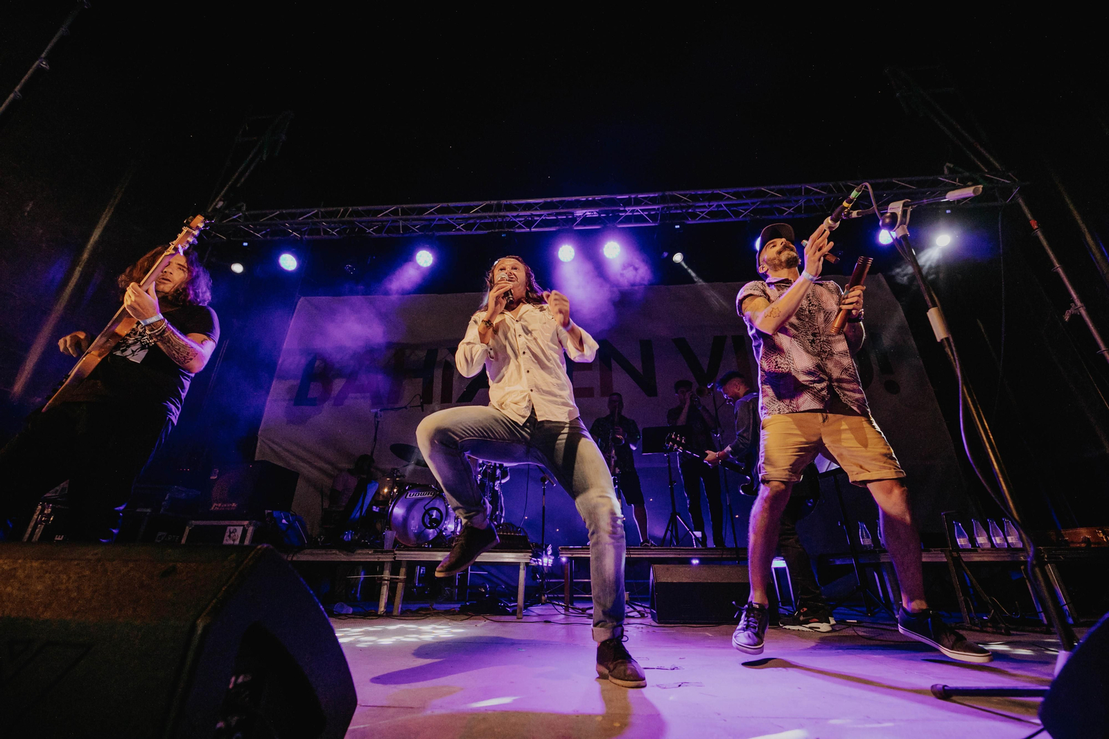 Actuación del grupo Malamanera el pasado año en San Fernando.