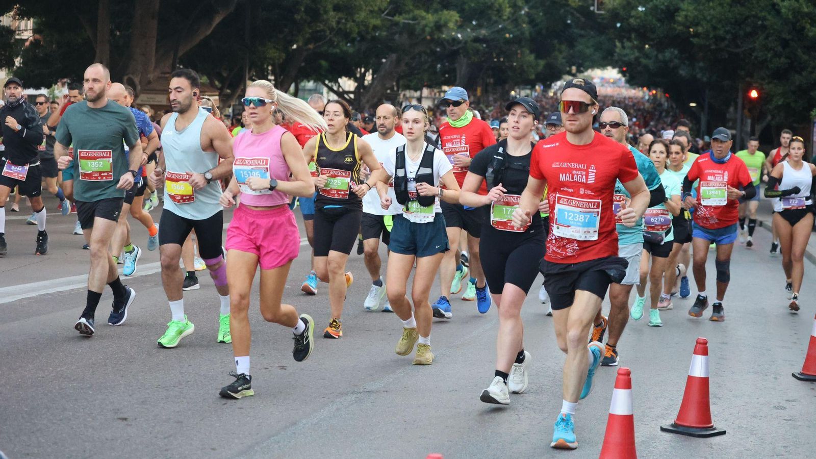 Las mejores fotos de la Maratón de Málaga 2024