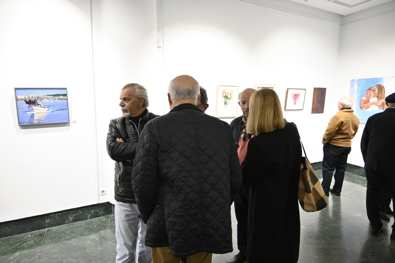 Inauguración de la muestra solidaria titulada 'ArtistasxPrincesa. Una obra por cada princesa RETT'