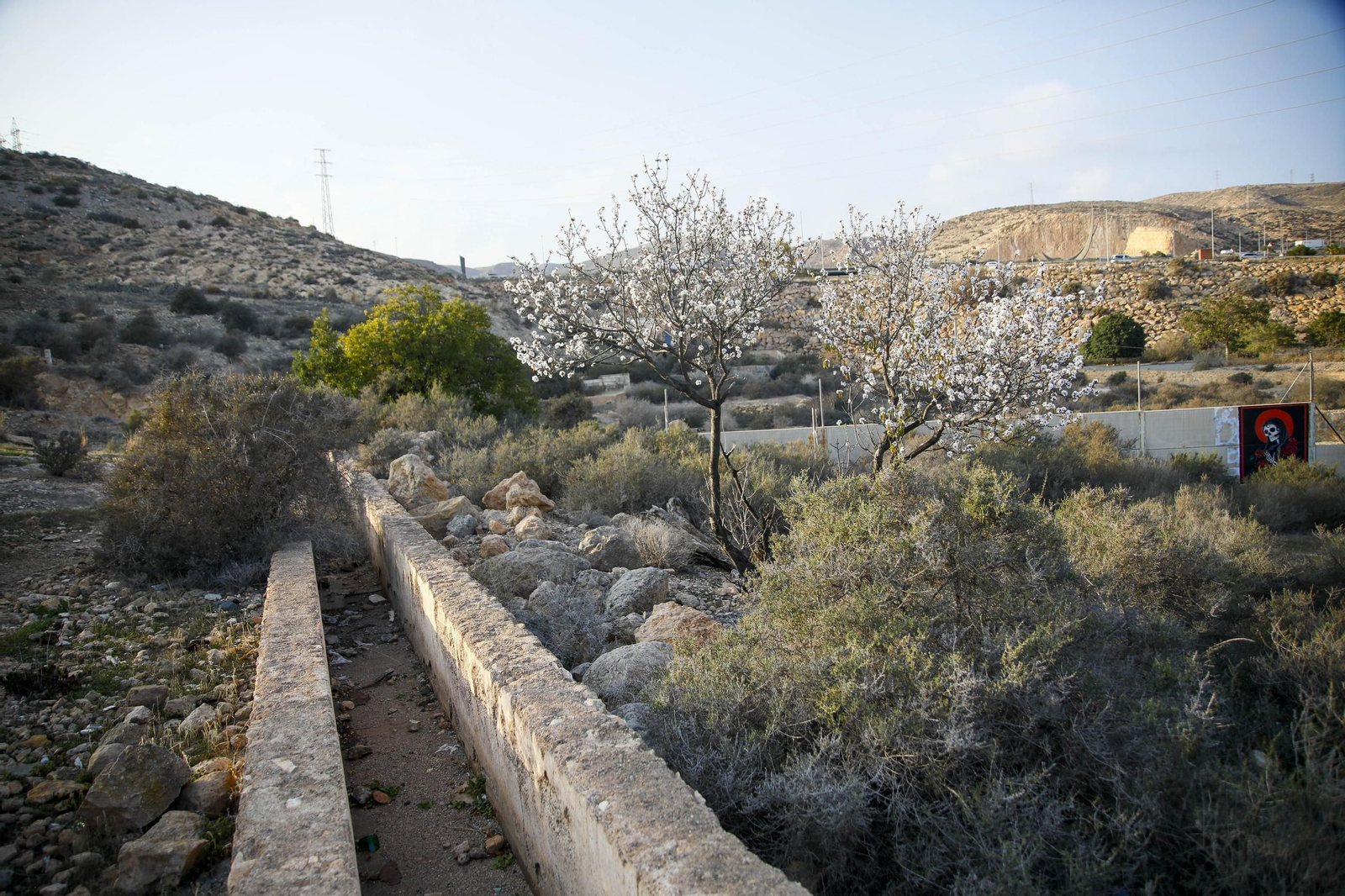 Imágenes de los refugios de la guerra civil descubierto en el barrio de Las Trincheras