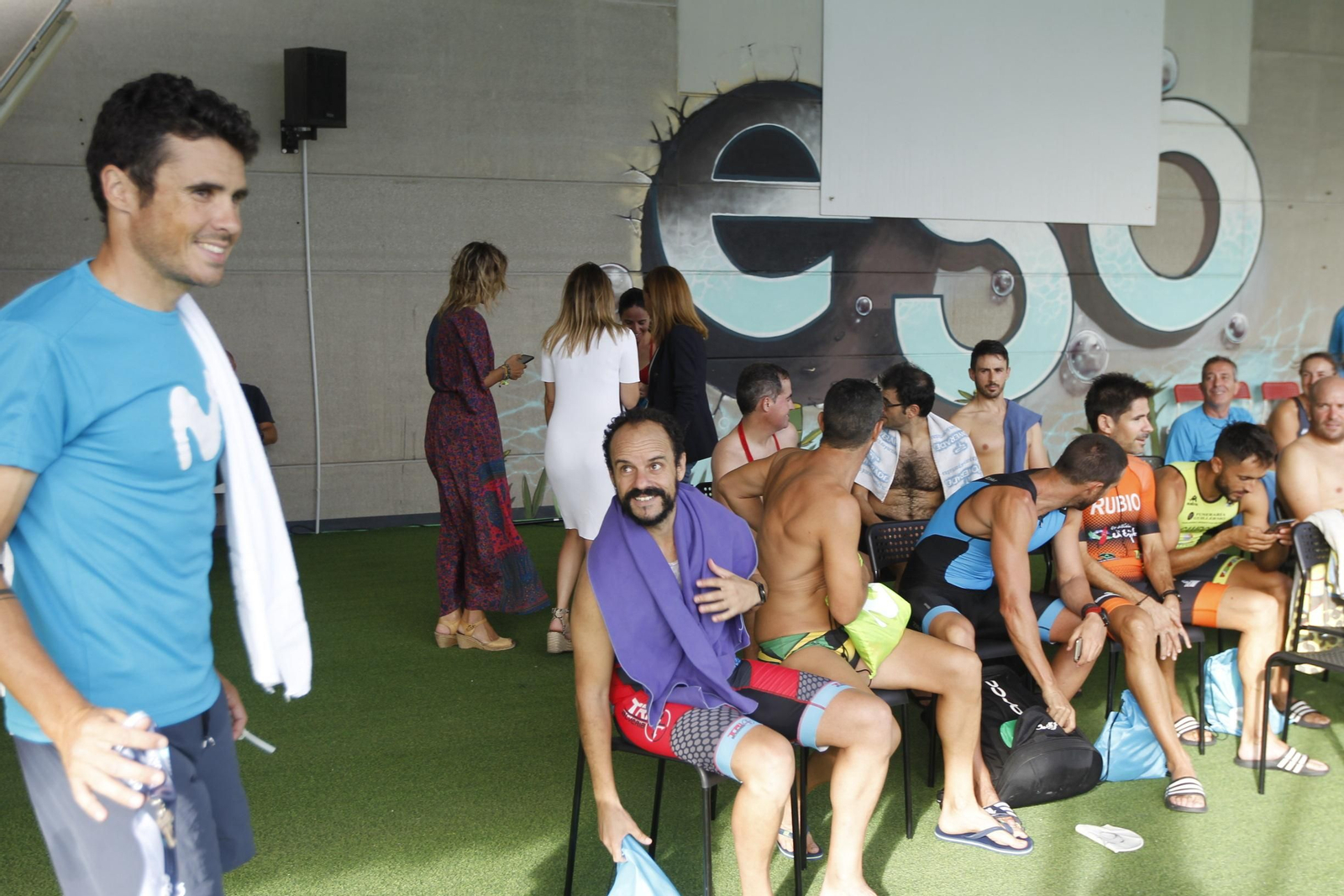 Fotogalería triatleta Javier Gómez Noya en Almería
