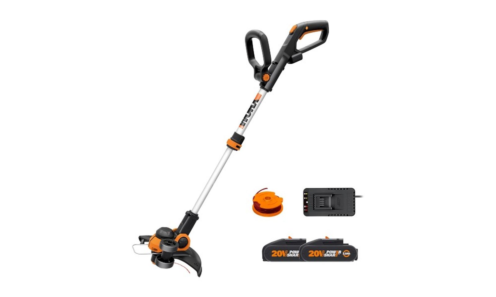 Desbrozadora eléctrica 2 en 1 de Worx